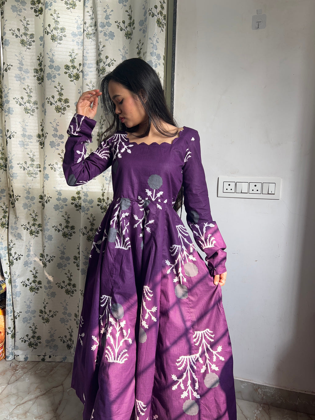 Reva Anarkali Set