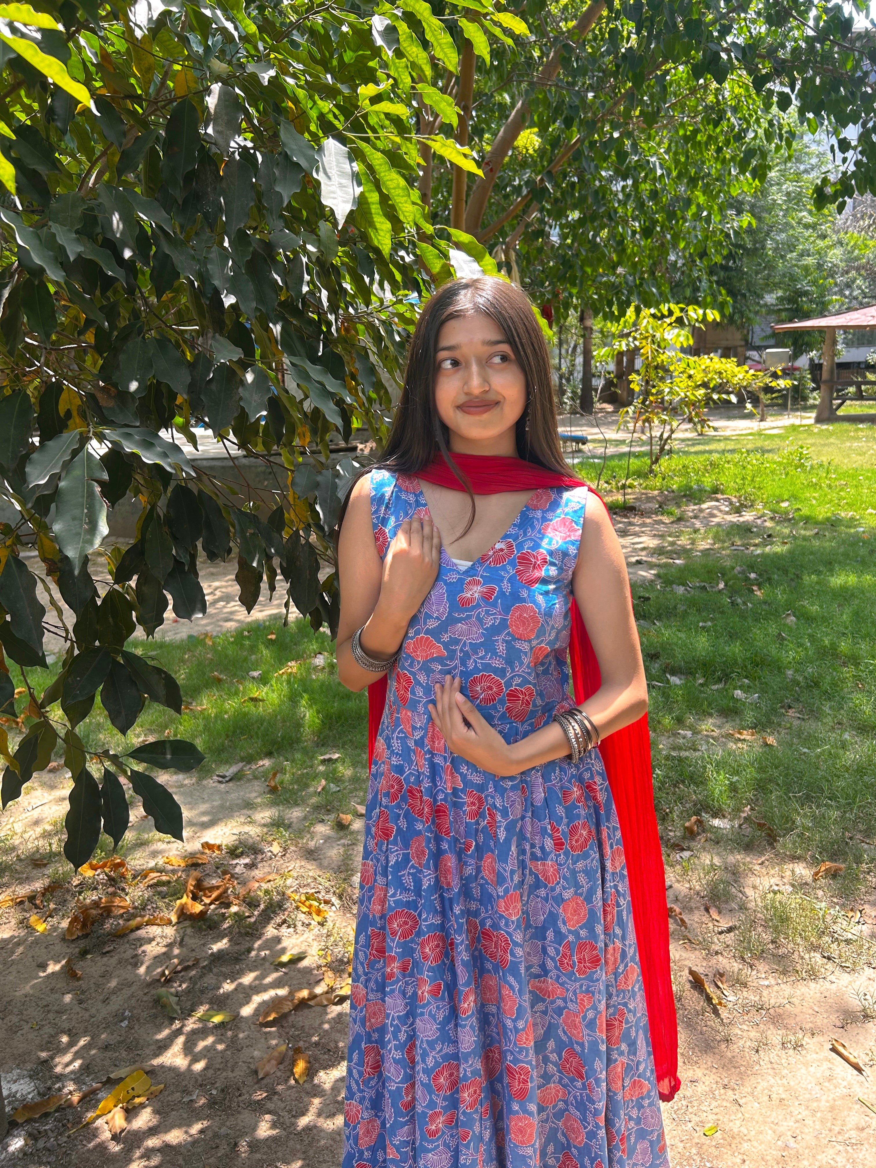 Rangrez Anarkali Set