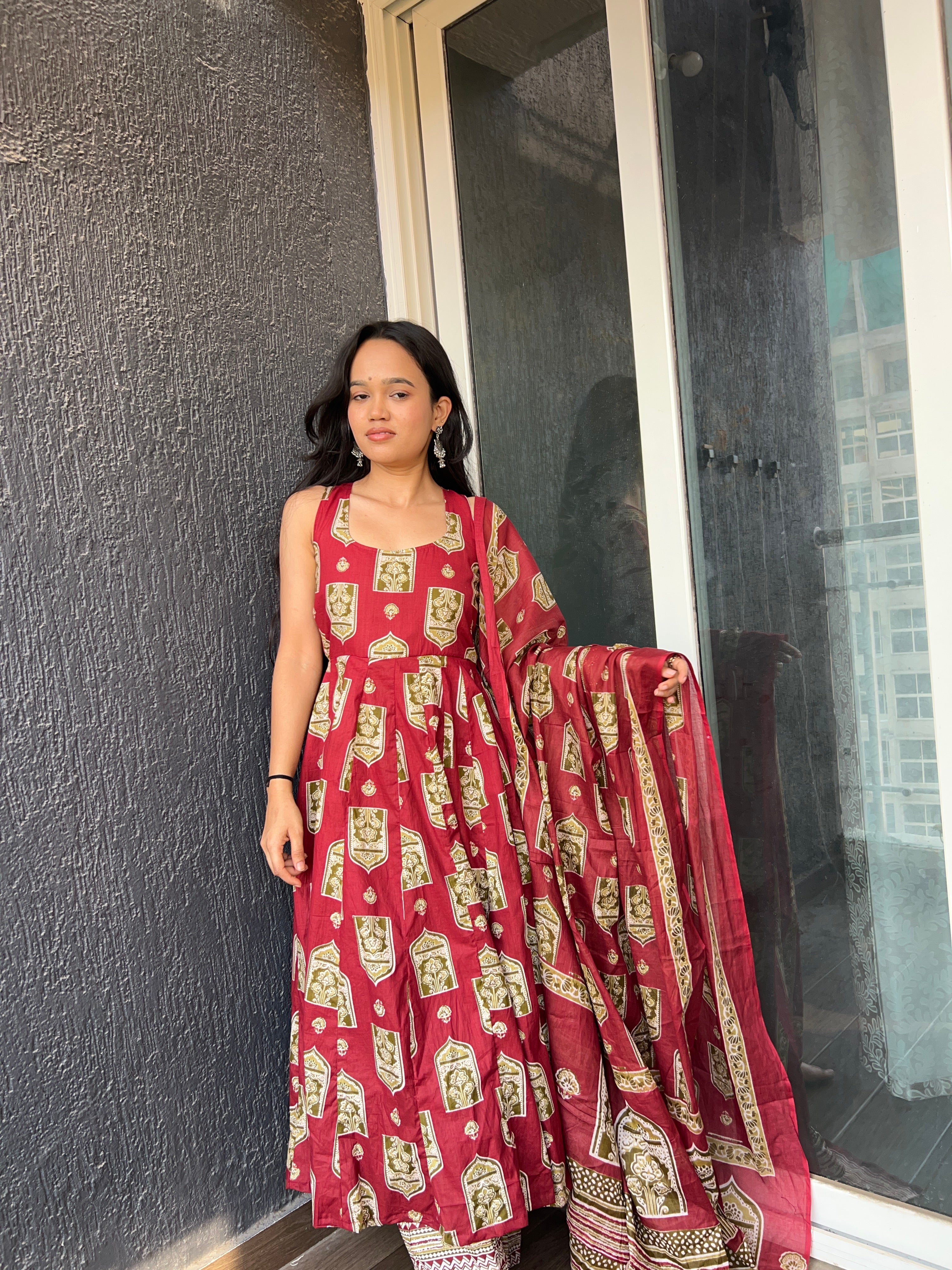 Fiza Anarkali Set