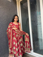 Fiza Anarkali Set