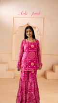 Ada sharara set - pink 🎀