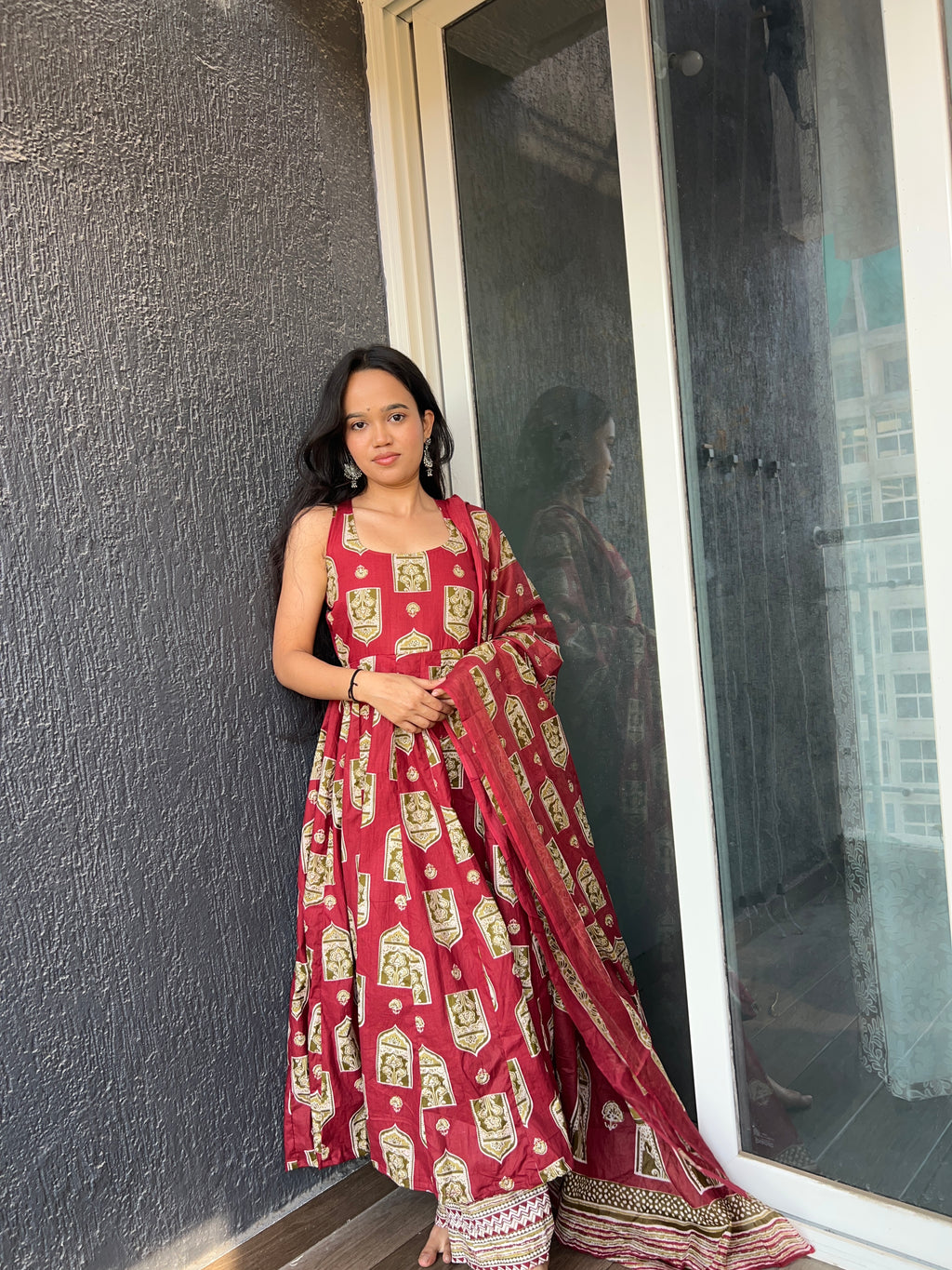 Fiza Anarkali Set