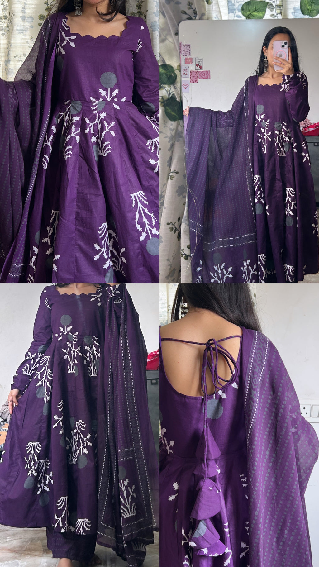 Reva Anarkali Set