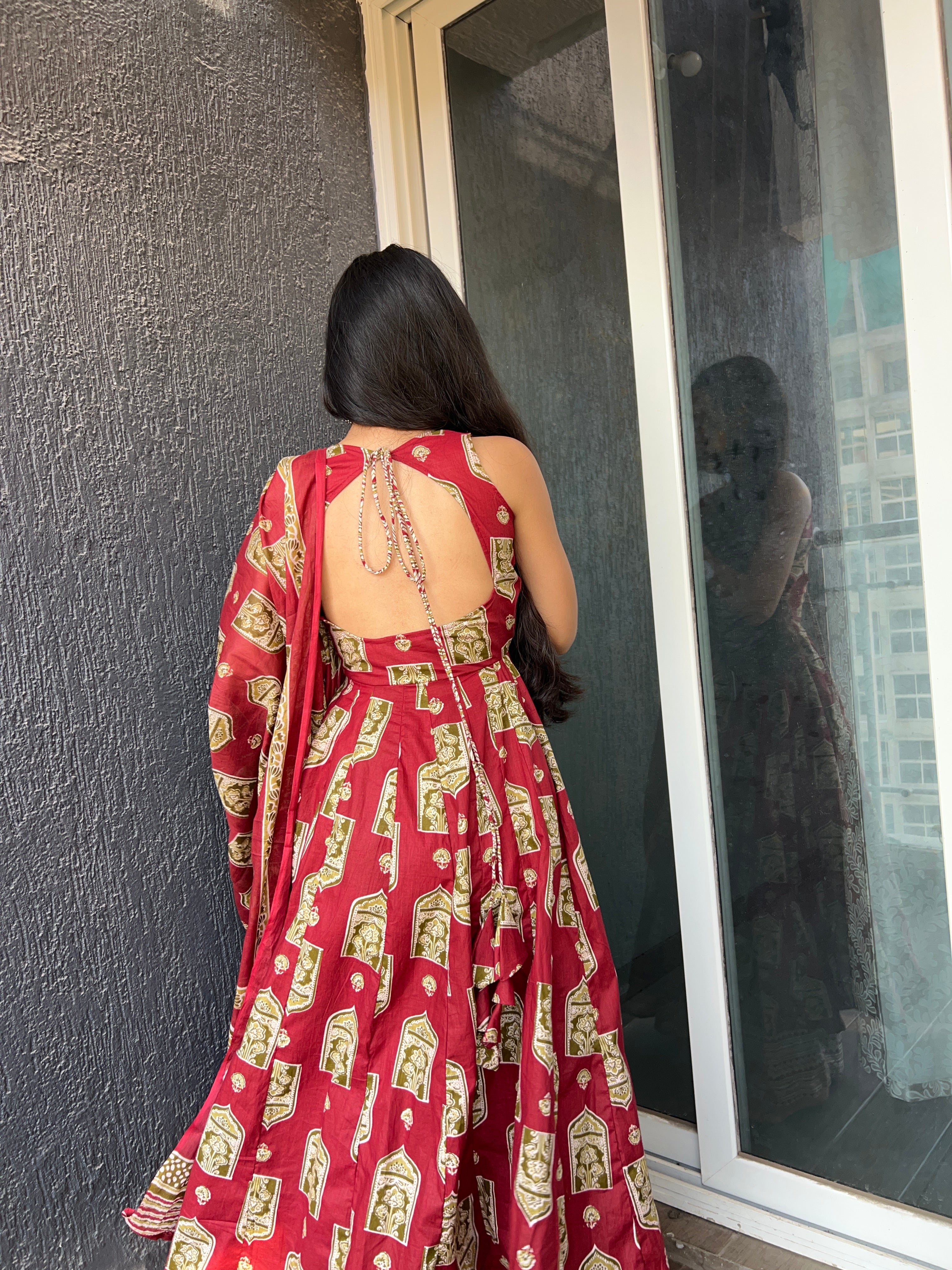Fiza Anarkali Set