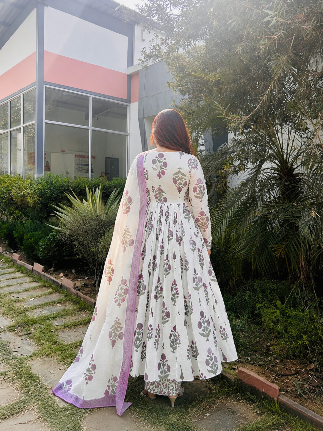 Hans Anarkali Set